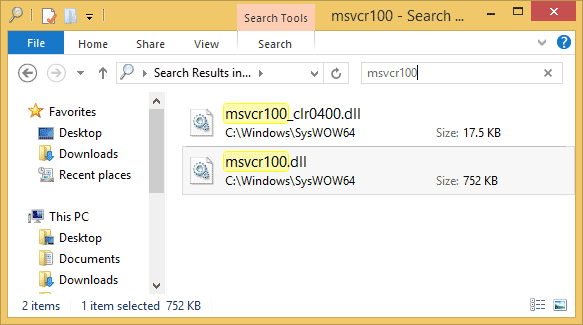 Mfc100u.dll File For Windows 7